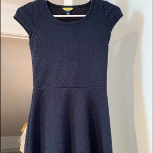 navy blue dress